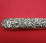 Reed and Barton Silverplated Dinner Knife Blunt w/ Animals Antique 9 5/8"