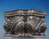 Gebruder Dingeldein German Sterling Silver Box Oval Scalloped Rococo (#6743)