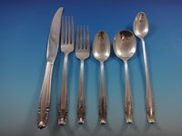 Stradivari by Wallace Sterling Silver Flatware Set For 8 Service 57 Pieces