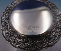 Repousse by Kirk Sterling Silver Butter Pat #17F 3" 1.2 ozt. c.1930 (#6551)