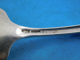 La Reine by Reed and Barton Sterling Silver Ice Spoon GW 8 3/4" Pcd Cracked Ice