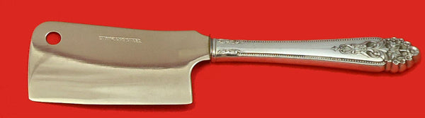Queen's Lace by International Sterling Silver Cheese Cleaver HHWS Custom 6 1/2"