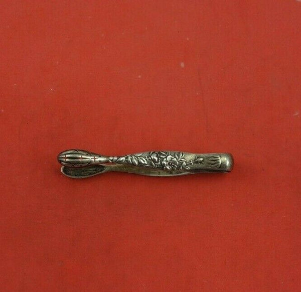 Vine by Tiffany and Co Sterling Silver Tete a Tete Tongs with Wild Roses 3 1/4"
