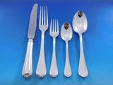 Spatours by Christofle Silverplate Flatware Service 8 Dinner Set 40 pcs Unused