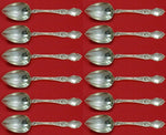 Violet by Wallace Sterling Grapefruit Spoon Custom Set 12 pcs Fluted 6"