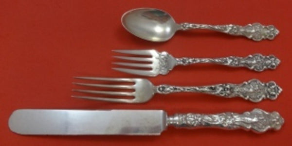 Irian by Wallace Sterling Silver Dinner Size Place Setting(s) 4pc Flatware
