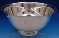 International Paul Revere 1810 Sterling Silver Punch Bowl D264 14.5" #4342-2