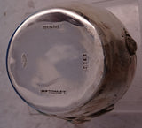 Flora by Shiebler Sterling Silver Tea Caddy with Poppy Motif #2933 (#8740)