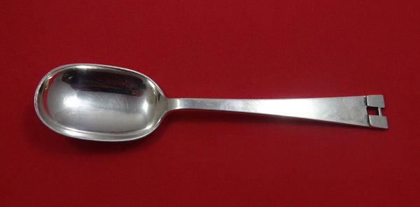Allan Adler Hammered Sterling Silver Place Soup Spoon 6 3/4" Flatware