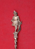 Nuremberg by Gorham Sterling Silver Coffee Spoon GW man w/ dagger & cross 5"