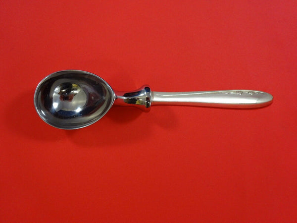 Spring Serenade by Lunt Sterling Silver Ice Cream Scoop HHWS  Custom Made 7"
