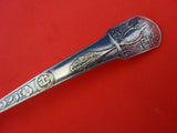 Japanese by Gorham Sterling Silver Ice Cream Spoon Peacock Brite-Cut 6 3/4"