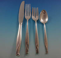 Spring Bud by Alvin Sterling Silver Flatware Set For 8 Service 51 Pieces