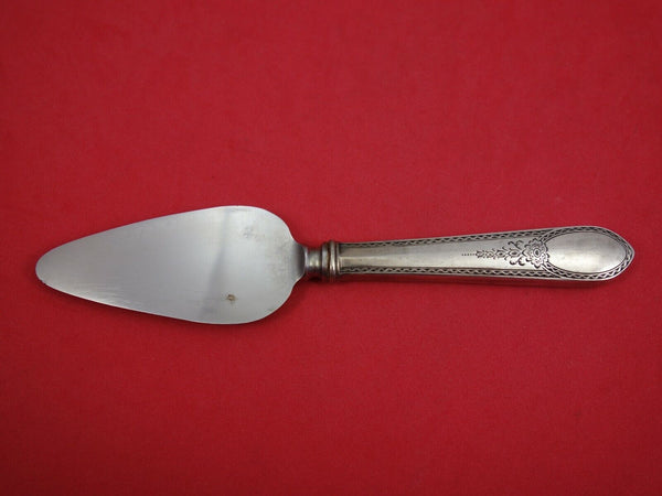 Early American Engraved by Lunt Sterling Silver Cheese Server HH WS Orig 6 1/2"