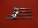 Aegean Weave Plain by Wallace Sterling Silver Regular Size Place Setting(s) 4pc