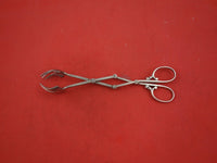 2231-1 by Lubkeucher Sterling Silver Ice Tong Mechanical 7 1/2"