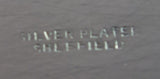 Sheffield Silverplate Tea Tray Gallery Style 2 1/2" x 22" x 12" (#2041)