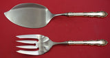 Georgian Rose by Reed & Barton Sterling Silver Salmon Serving Set Fish Custom