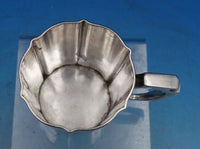 Coin Silver Child's Cup Scalloped 4.49 troy ounces 3 1/2" x 3 1/4" (#6668)