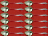 Faneuil by Tiffany and Co Sterling Silver Grapefruit Spoon Fluted Set 12 Custom