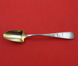Mayflower by Kirk Sterling Silver Cheese Scoop Gold Washed Original 8" Serving