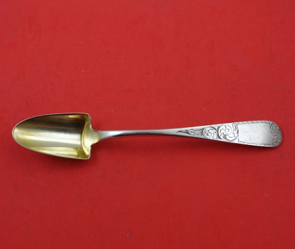 Mayflower by Kirk Sterling Silver Cheese Scoop Gold Washed Original 8" Serving
