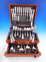 Georgian by Towle Sterling Silver Flatware Set for 8 Service 106 pcs Dinner