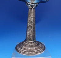 Derby Silver Co Silverplate Centerpiece Bowl Raised #1264 Winged Cherubs (#8490)
