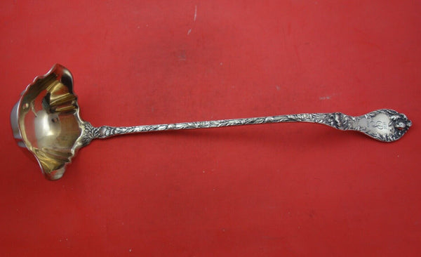 Les Cinq Fleurs by Reed and Barton Sterling Punch Ladle GW Bowl w/ Poppy 14 3/8"
