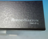 Reed and Barton Silverplate Ornament Leaf Form w/Frog in Fitted Box 7 1/4" #5905