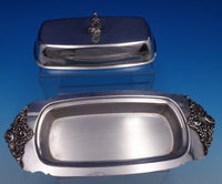 Grande Baroque by Wallace Silverplate Covered Butter Dish (#7828)