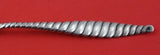Oval Twist by Whiting Sterling Silver Pastry Fork Gold Washed 6 1/4" Heirloom