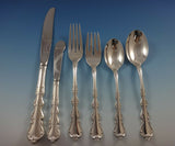 Angelique by International Sterling Silver Flatware Set For 18 Service 114 Pcs