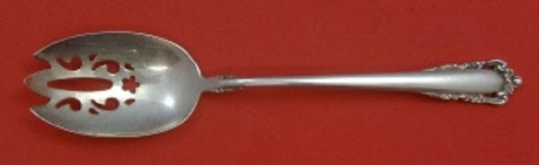 Carillon by Lunt Sterling Silver Serving Spoon Pierced Original 8 1/4"