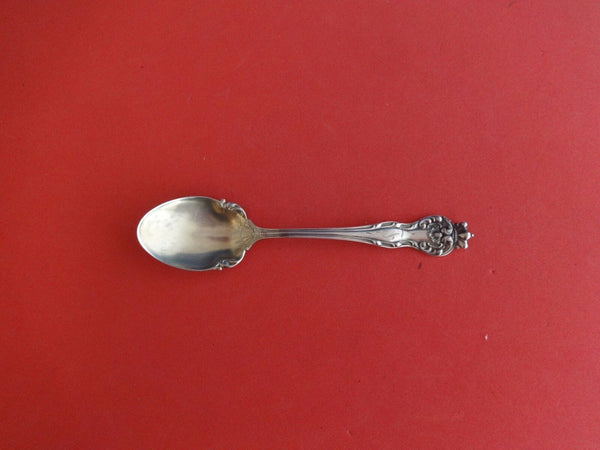 Queen by Mount Vernon / Howard Sterling Silver Egg Spoon Gold Washed 4 1/8"
