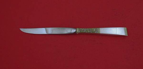 Golden Scroll by Gorham Sterling Silver Steak Knife 9 1/8" Original Silverware