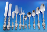 Lily by Whiting Sterling Silver Flatware Set 12 Service 228 pcs in Chest Dinner