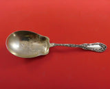 Number 10 by Dominick and Haff Sterling Silver Berry Spoon Gold Washed 9"