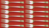 Diadem by Reed and Barton Sterling Silver Salad Fork Set 12 pieces 6 5/8"