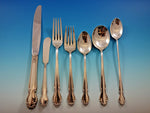 Wedding Bells by Intl Rogers Sterling Silver Flatware Set for 8 Service 59 Pcs