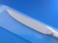 Lace Point by Lunt Sterling Silver Steak Knife Set 4pc HHWS  Custom Made 9"
