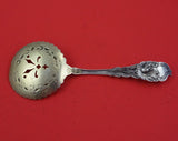 Tulip by Fessenden Sterling Silver Tomato Server GW with Tulips 3-Leaf Clovers