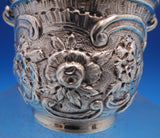 Repousse by James R. Armiger Sterling Silver Nut Bowl with Swinging Arm (#8250)