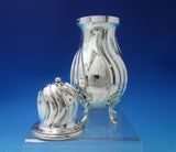 Swedish Sterling Silver Muffineer c.1940 7 1/2" Tall x 2" 8 ozt. (#5556)