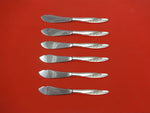 Blithe Spirit by Gorham Sterling Silver Trout Knife Set 6pc 7 1/2" HHWS  Custom