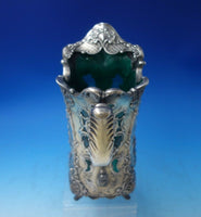 Imperial Queen by Whiting Glass Water Pitcher w/ Sterling Silver Overlay (#5668)