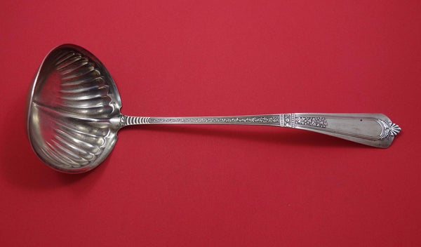 Domestic by Gorham Sterling Silver Soup Ladle with Fluted Bowl 12 1/2"
