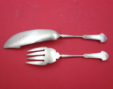 Corinthian by Gorham Sterling Silver Fish Serving Set 2pc Bright-Cut Server Fork