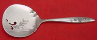 Young Love by Oneida Sterling Silver Nut Spoon Flowers In Bowl 4 7/8"