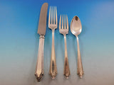 Virginia Carvel by Towle Sterling Silver Flatware Set 12 Service 66 pcs D mono